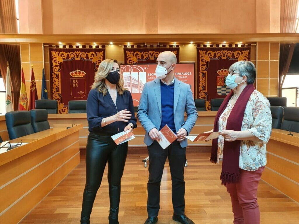 Sergio del Molino, Carme Chaparro, María Oruña, David Lozano y Manuel Vilas participan en el programa del Ciclo Escritores en su tinta 2022 de Molina de Segura, que vuelve a celebrarse de forma presencial Sergio del Molino, Carme Chaparro, María Oruña, David Lozano y Manuel Vilas participan en el programa del Ciclo Escritores en su tinta 2022 de Molina de Segura, que vuelve a celebrarse de forma presencial