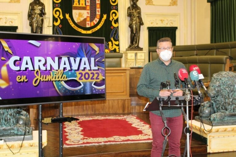 Jumilla presenta el Carnaval 2022, que tendrá Desfile desde la calle del Calvario y actuaciones en el Mercado de Abastos