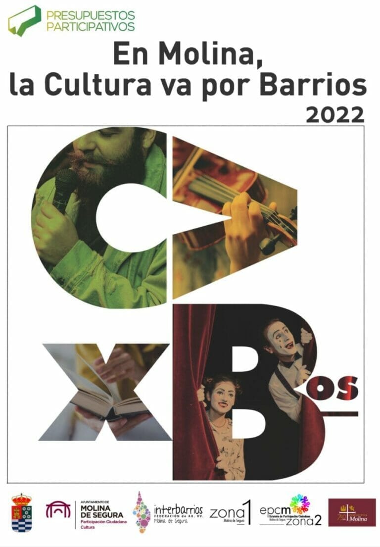 Molina de Segura desarrolla la segunda edición del programa de actividades de En Molina, la Cultura va por Barrios 2022