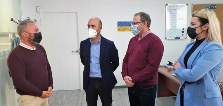 El alcalde de Molina de Segura muestra la solidaridad del municipio y todo el apoyo del Ayuntamiento a la comunidad ucraniana