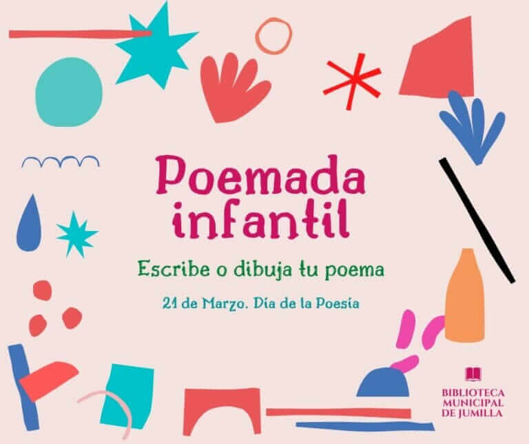 La Biblioteca Municipal de Jumilla celebra el Día de la Poesía con una ‘poemada infantil’ y ‘verso contigo’ para adultos
