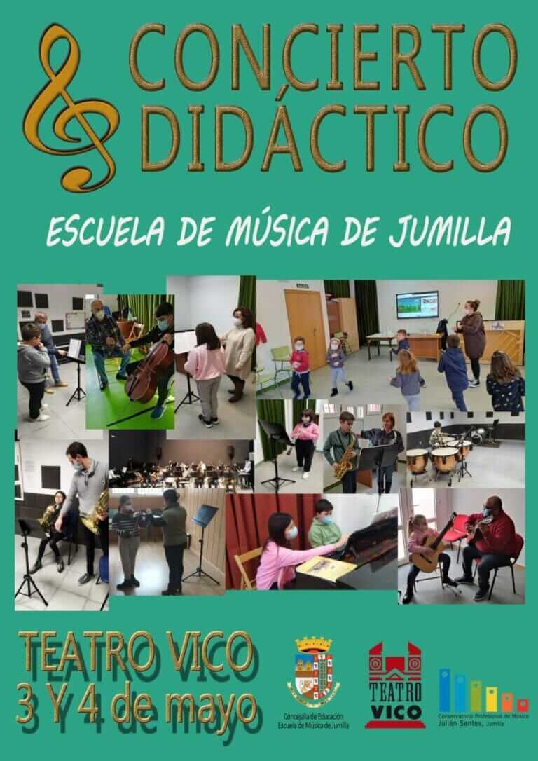 ‘Conciertos Didácticos’ acercarán las enseñanzas musicales a todos los centros educativos de Jumilla