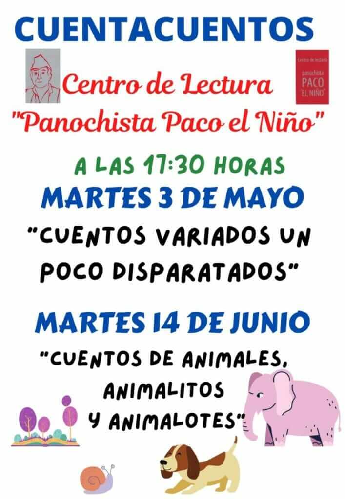 Vuelven los Cuentacuentos a la Red de Bibliotecas de Molina de Segura Vuelven los Cuentacuentos a la Red de Bibliotecas de Molina de Segura