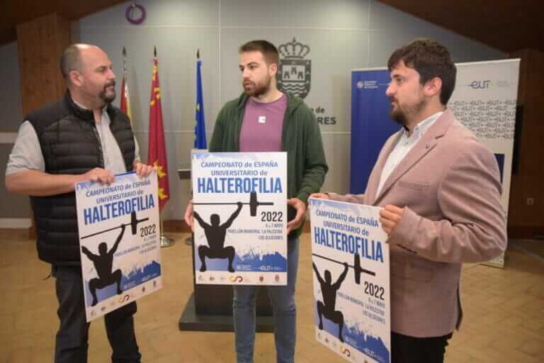 Ochenta atletas competirán en el Campeonato de España de Halterofilia organizado por la UPCT en Los Alcázares