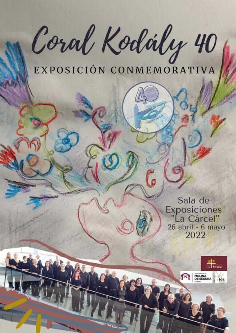 La Sala de Exposiciones La Cárcel de Molina de Segura acoge la exposición conmemorativa Coral Kodály 40, del 26 de abril al 6 de mayo