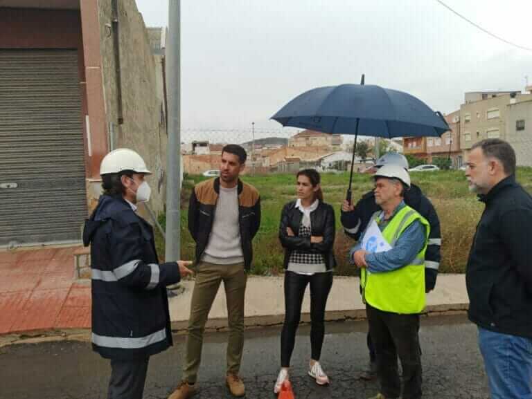 Comienzan las obras de mejora de la red de abastecimiento de la Calle Mar Menor de Cabezo de Torres