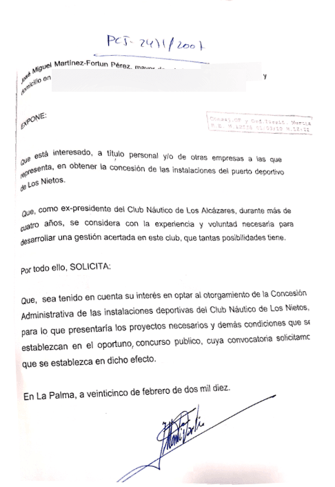 Hasta tres interesados se pusieron en contacto con la Consejería tras sacar a información pública la concesión del Club Náutico de Los Nietos que sigue manteniendo en precario Hasta tres interesados se pusieron en contacto con la Consejería tras sacar a información pública la concesión del Club Náutico de Los Nietos que sigue manteniendo en precario