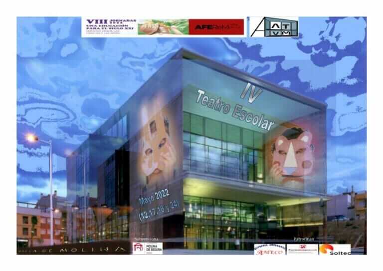 La IV Muestra de Teatro Escolar 2022 de Molina de Segura se celebra del 12 al 24 de mayo en el Teatro Villa de Molina
