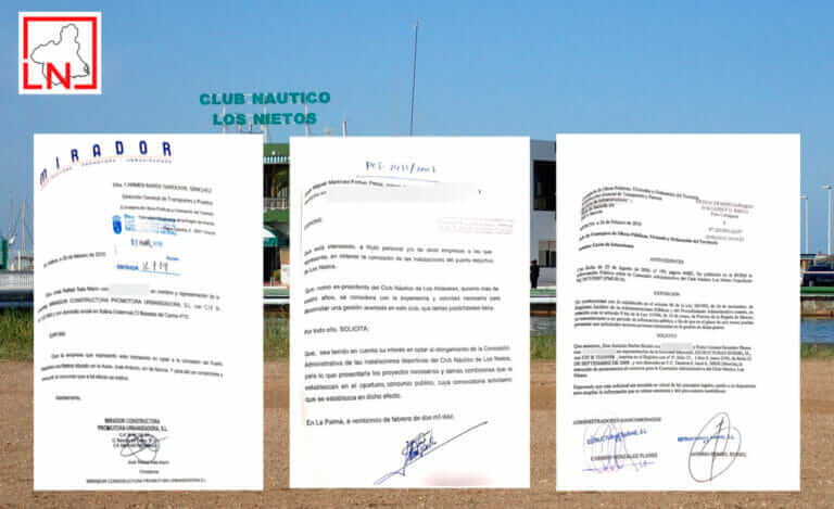 Hasta tres interesados se pusieron en contacto con la Consejería tras sacar a información pública la concesión del Club Náutico de Los Nietos que sigue manteniendo en precario