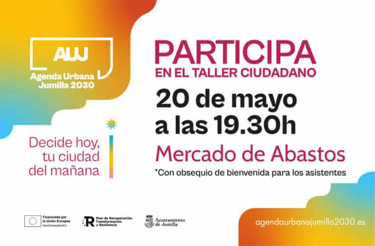 Este viernes se celebra el primer taller ciudadano de la Agenda Urbana Jumilla 2030