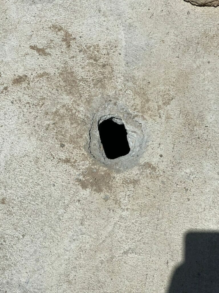 El PSOE de San Javier denuncia que la obra de la Avenida Aviación Española hace un agujero en un parking