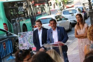 Los nodos intermodales de Floridablanca y de la Plaza Circular convertirán 56.000 metros cuadrados en un espacio más amable en Murcia Los nodos intermodales de Floridablanca y de la Plaza Circular convertirán 56.000 metros cuadrados en un espacio más amable en Murcia