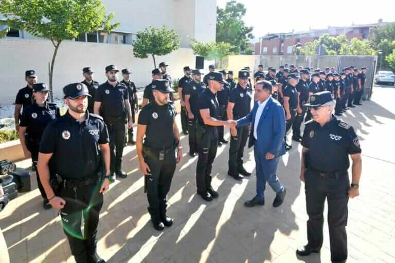 46 agentes de Policía Local incrementan la seguridad en pedanías de Murcia