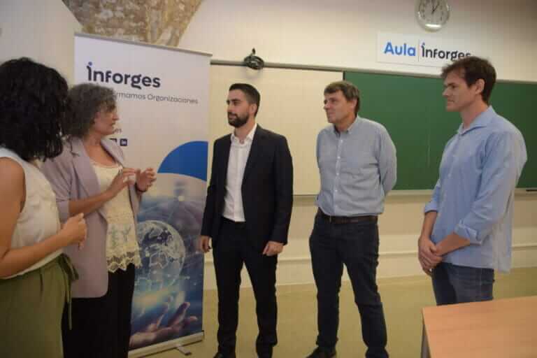 La consultora Inforges renueva su apuesta por el programa Aula Empresa de la Escuela de Telecomunicación