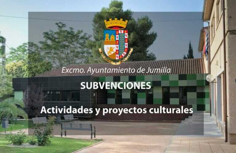 La Junta de Gobierno de Jumilla aprueba la convocatoria para la concesión de subvenciones a proyectos culturales