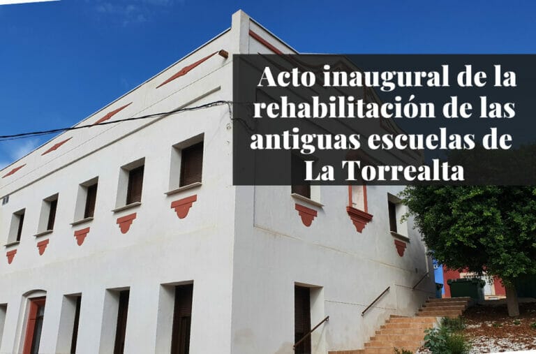 Inaugurada la rehabilitación de las Antiguas Escuelas de La Torrealta de Molina para convertirlas en centro cívico y acogimiento y conservación del Vía Crucis Viviente