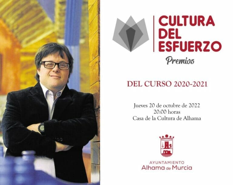 El escritor y actor Pablo Pineda, padrino de los Premios a la Cultura del Esfuerzo del curso 2020-2021