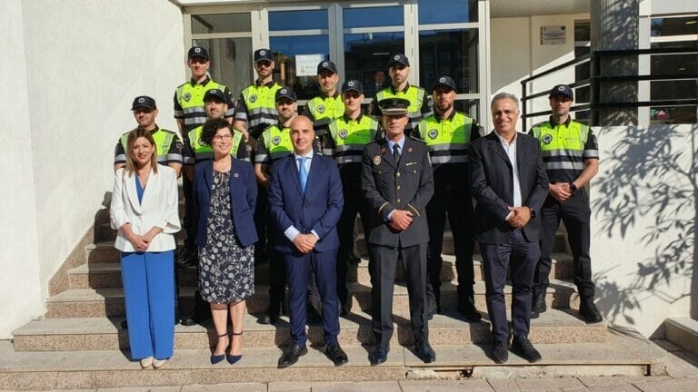 El Ayuntamiento de Molina de Segura incrementa el servicio de seguridad ciudadana con la toma de posesión de diez nuevos agentes de la Policía Local
