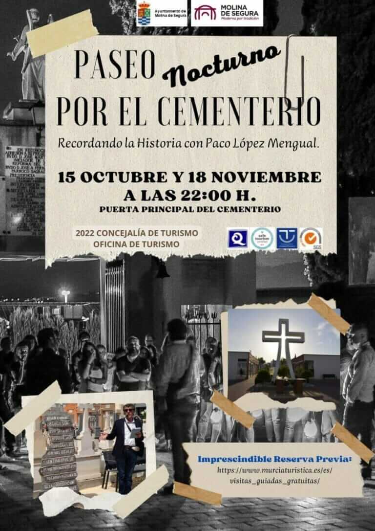 La Concejalía de Turismo de Molina de Segura organiza seis visitas guiadas y gratuitas desde octubre a diciembre de 2022