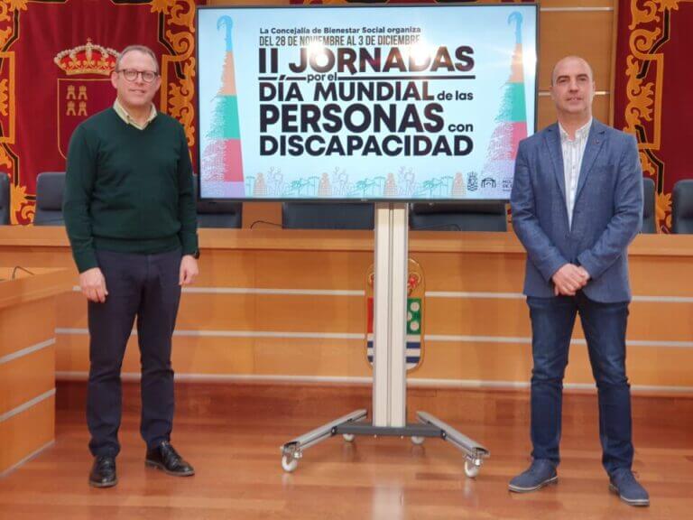 Molina de Segura celebra las II Jornadas por el Día Mundial de las Personas con Discapacidad del 28 de noviembre al 3 de diciembre