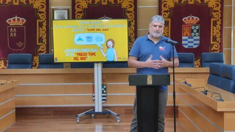 El Ayuntamiento de Molina de Segura pone en marcha una campaña de información sobre el precio tope del gas en la factura