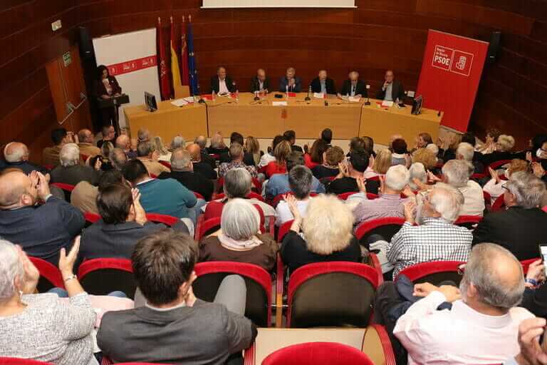 El PSOE de la Región de Murcia celebra el 40 aniversario del Estatuto de Autonomía reivindicando su papel como arquitecto en la construcción de la Región
