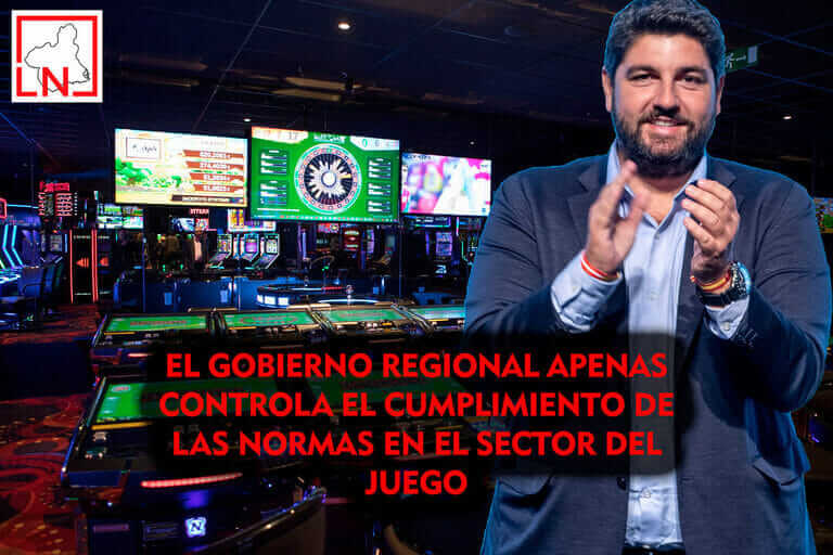 El Gobierno de López Miras apenas controla el cumplimiento de las normas en el sector del juego