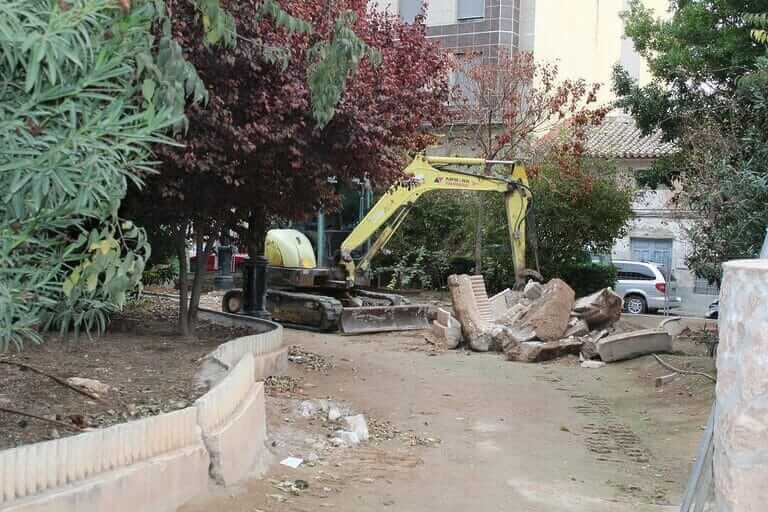 Comienzan las obras de remodelación integral de la Plaza del Rollo con 744.000 euros de inversión en Jumilla