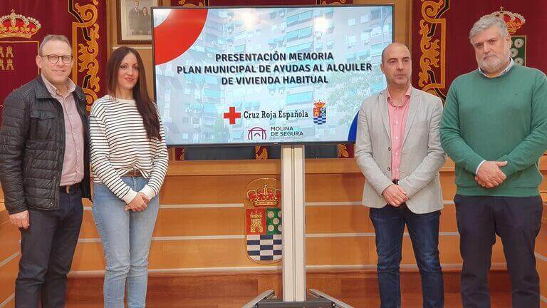 El Ayuntamiento y Cruz Roja Española Asamblea Comarcal Molina de Segura – Vega Media ayudan a más de 50 familias para prevenir la exclusión social