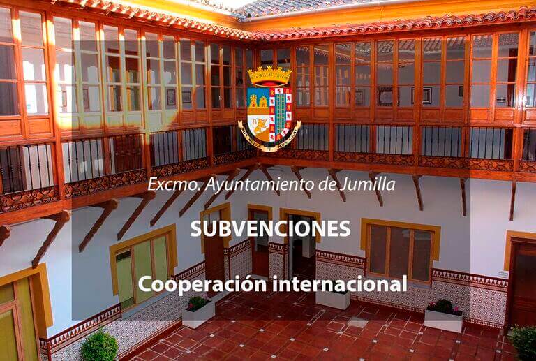 El Ayuntamiento de Jumilla subvenciona con 17.000 euros cinco proyectos de cooperación internacional