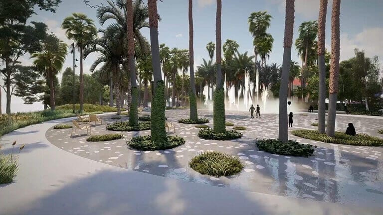 El nuevo parque de La Cubana de Alhama será un gran pulmón verde para toda la familia