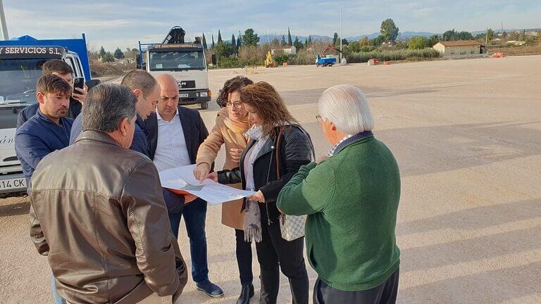 El nuevo aparcamiento disuasorio Molina Centro, ubicado en el paraje La Balsa del Lino, en Molina de Segura, entrará en servicio el próximo mes de febrero