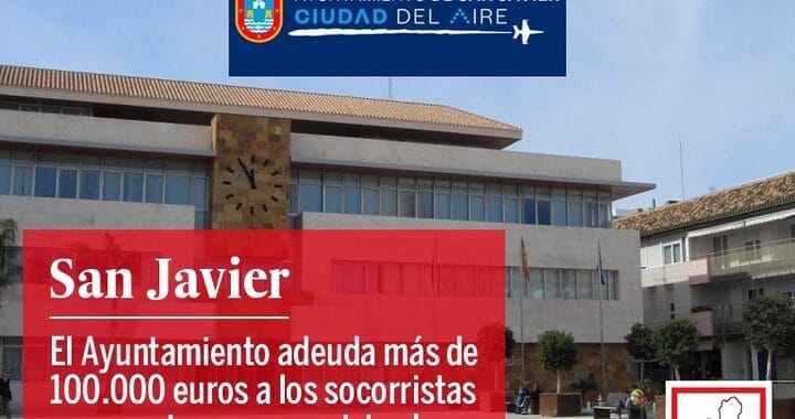 El Ayuntamiento de San Javier adeuda más de 100.000 euros a los socorristas que prestaron sus servicios el pasado verano