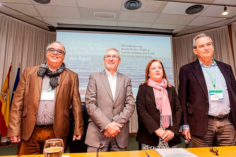 El secretario de Estado de Medio Ambiente constata una reducción del agua disponible