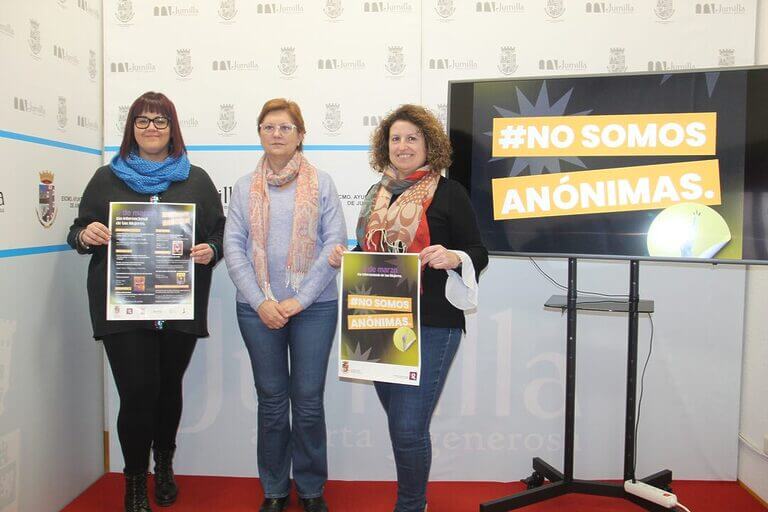 Igualdad presenta las actividades del Día Internacional de las Mujeres con el lema 'No somos anónimas' en Jumilla