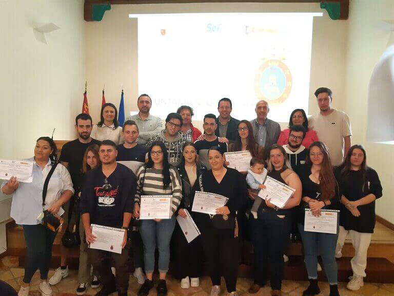 18 jóvenes muleños finalizan el Programa Mixto de Empleo y Formación Kairós