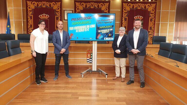 La Concejalía de Cultura y Neocine Vega Plaza presentan otro año el programa Los Súper Jueves de Cinecon entradas a 3 euros en Molina de Segura