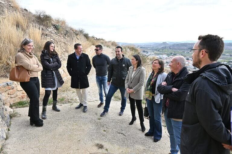 Inician las obras de restauración en Albacar, a los pies del castillo de Mula