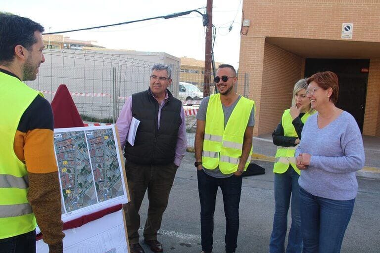 En marcha las obras de la avenida de la Asunción que reformarán al completo el tramo entre Libertad y Levante