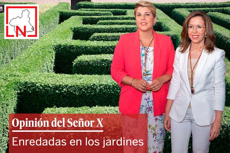 Enredadas en los jardines