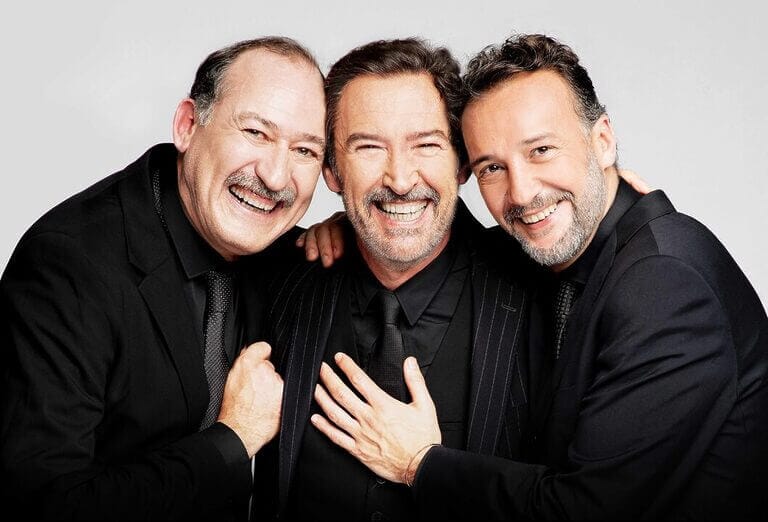 El Teatro Romea acoge esta semana de ‘Amistad’, la obra de Juan Mayorga que llevan a escena los murcianos Ginés García Millán y Daniel Albaladejo, junto a José Luis García-Pérez