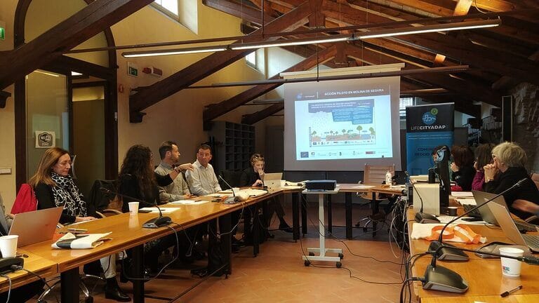 El Ayuntamiento de Molina de Segura participó en la reunión internacional del Proyecto europeo LIFE CITYAdaP3 de adaptación al cambio climático