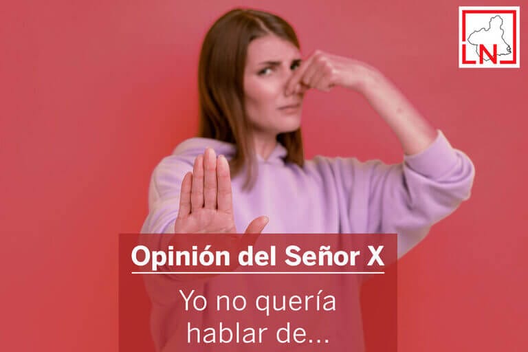 Yo no quería hablar de ...