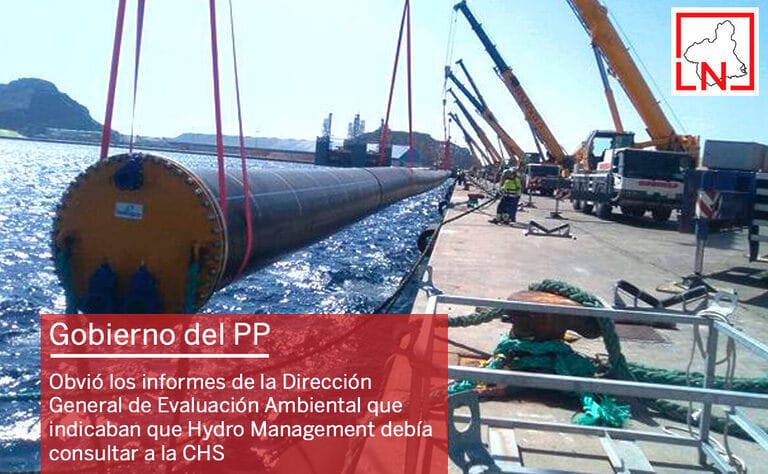 El Gobierno del PP obvió los informes de la Dirección General de Evaluación Ambiental que indicaban que Hydro Management debía consultar a la CHS