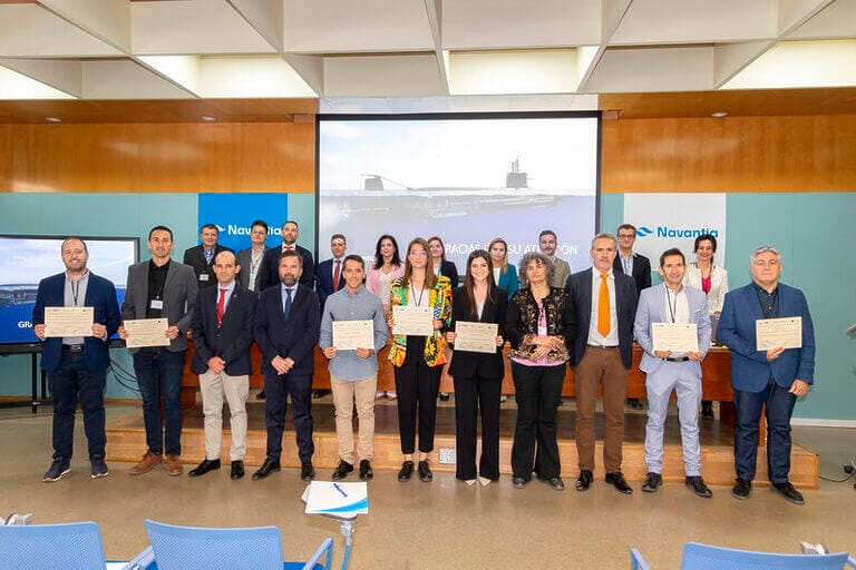 La Cátedra Isaac Peral entrega en NAVANTIA sus premios anuales