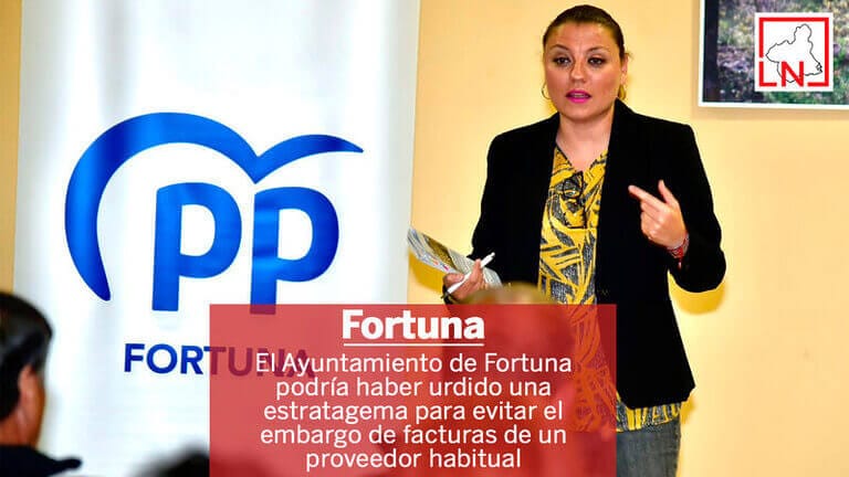 El Ayuntamiento de Fortuna podría haber urdido una estratagema para evitar el embargo de facturas de un proveedor habitual