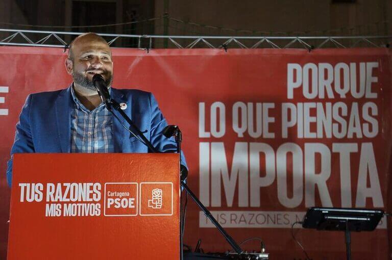 Manuel Torres: “El PSOE es la única alternativa de progreso para nuestra ciudad y el voto útil para el cambio que necesita y quiere Cartagena”