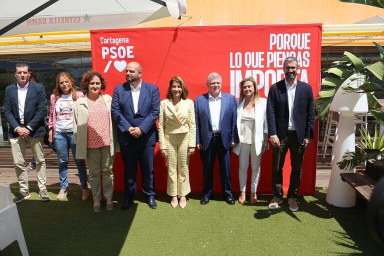 El PSOE electrificará la línea ferroviaria Cartagena-Chinchilla, una de las principales reivindicaciones de Pepe Vélez como delegado del Gobierno