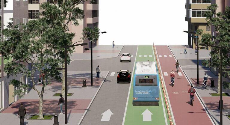 Comienzan las obras de movilidad en la calle Floridablanca que incrementará su superficie peatonal en 1.800 metros cuadrados