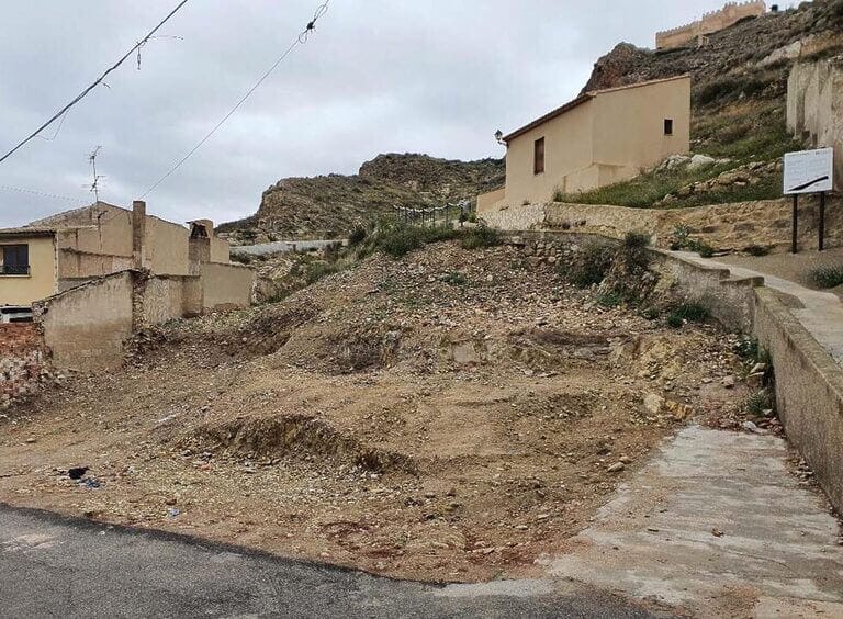 La JGL de Jumilla aprueba la memoria de construcción de un espacio público y de descanso junto al Subidor al Castillo